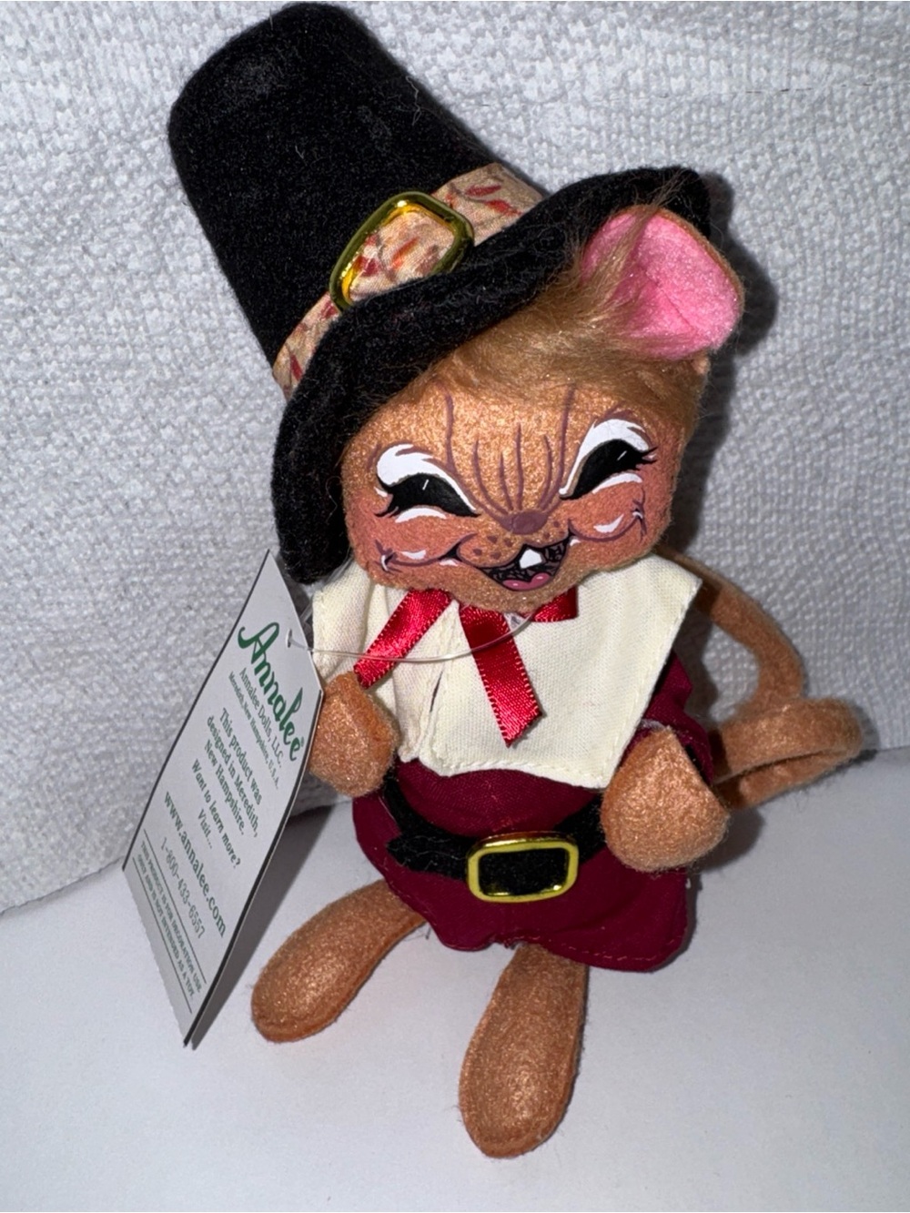Annalee Dolls Thanksgiving 6" Pilgrim Hunting 361121 - 2021 NWT